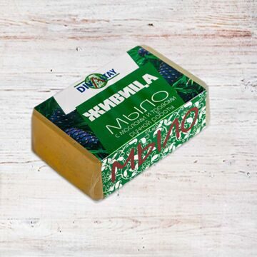 Мыло ручной работы с маслами и травами Живица