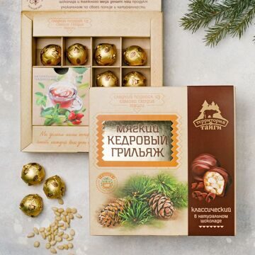 Мягкий кедровый грильяж классический