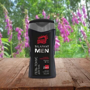 Шампунь и гель для тела SILAPANT MEN Гель-тонус