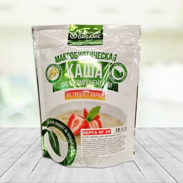 Макробиотическая каша ORGANIC Перга